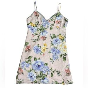 NWT Forever 21 floral mini slip dress